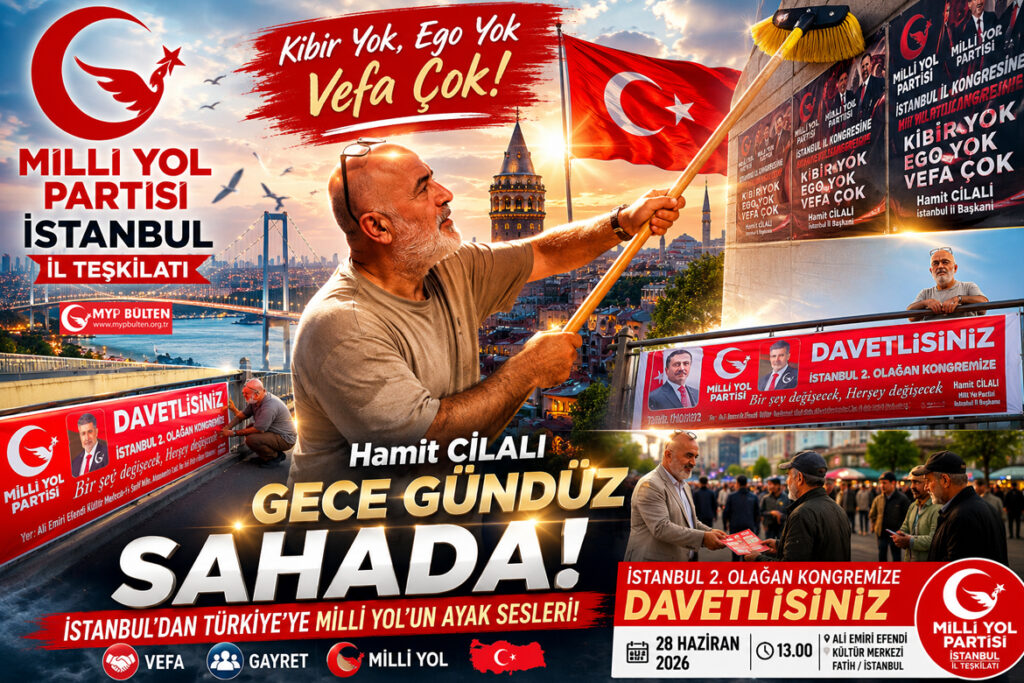 Milli Yol Partisi İstanbul İl Başkanı Hamit CİLALI,